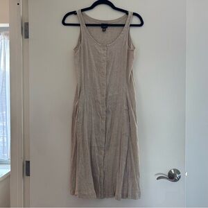 Eileen Fisher Linen Dress, Beige